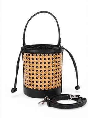 BNWT Brand New Iconic Top Handle Bamboo Bucket Crossbody Swing Bag